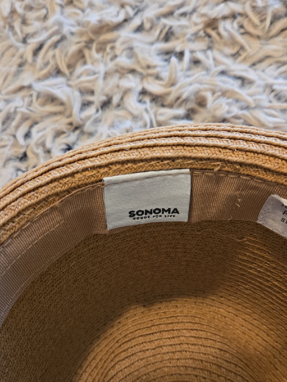 Sonoma Woven Fedora Like Hat - Picture 5 of 8